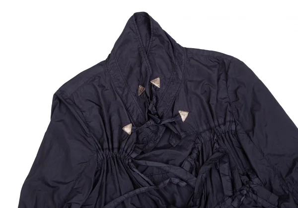 マリテフランソワジルボーMARITHE + FRANCOIS GIRBAUD 製品染めナイロンシャーリングジャケット 紺M K-128958_003