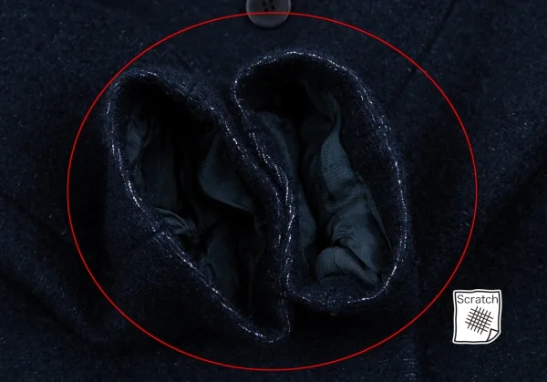 CARVEN Mohair Blended Shoulder Tuck Jacket K-128959_008