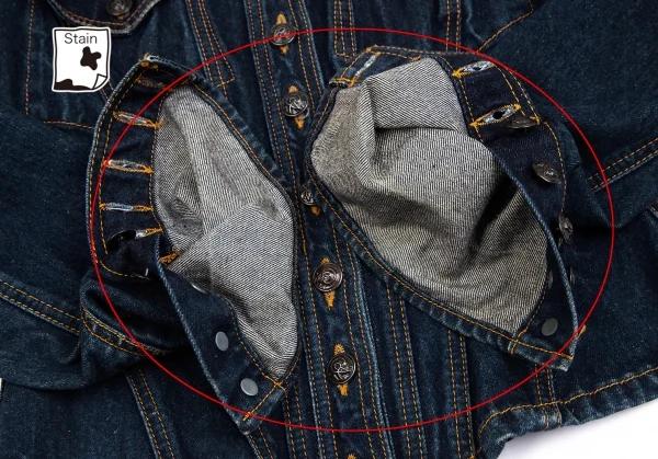 クリスチャンラクロワバザールCHRISTIAN LACROIX BAZAR バックレースアップワッペンデニムジャケット インディゴ38 K-128962_012