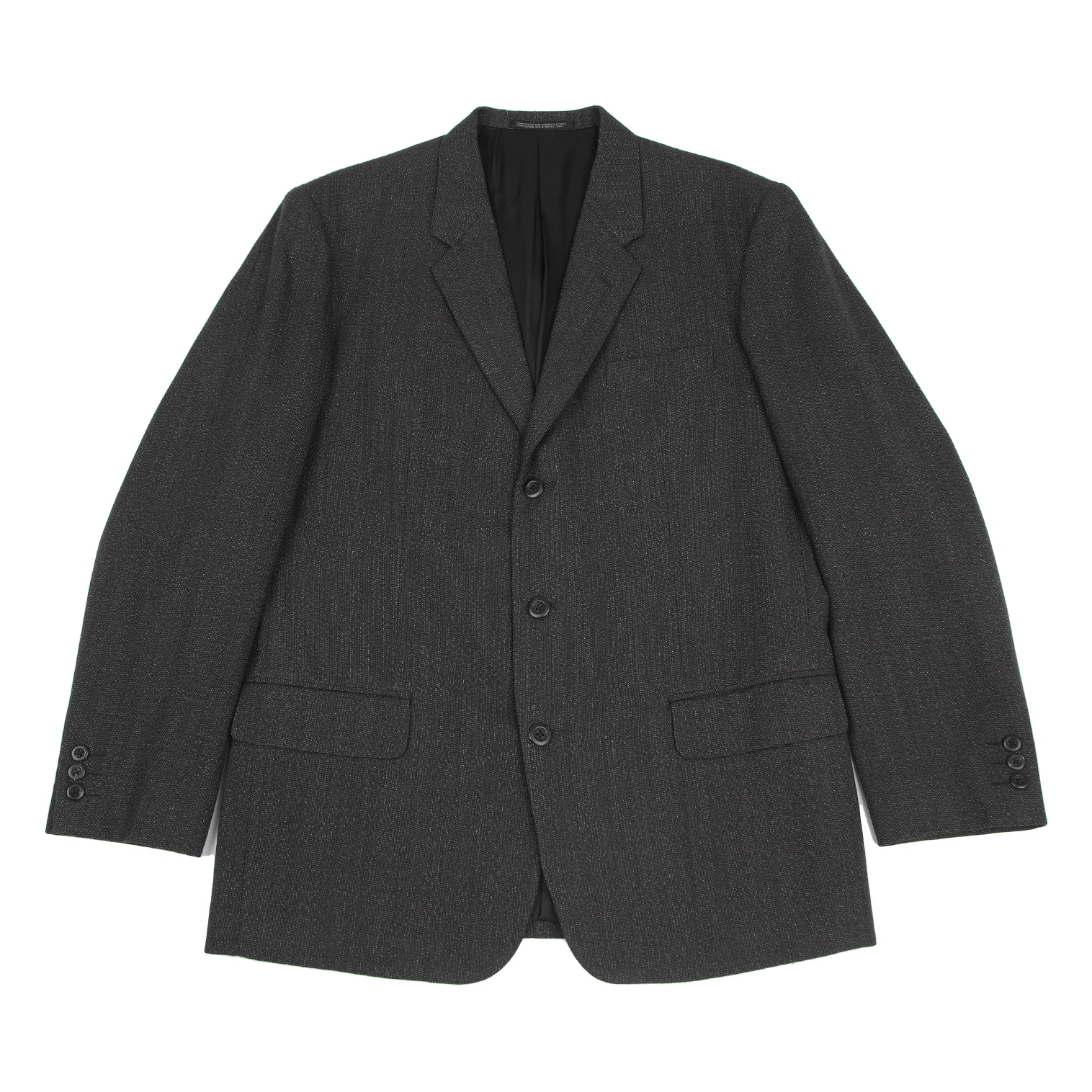 ジャケット・アウター yohji yamamoto costume d'homme COSTUME D'HOMME WOOL GABARDINE 2-BUTTON JACKET – THE SHOP