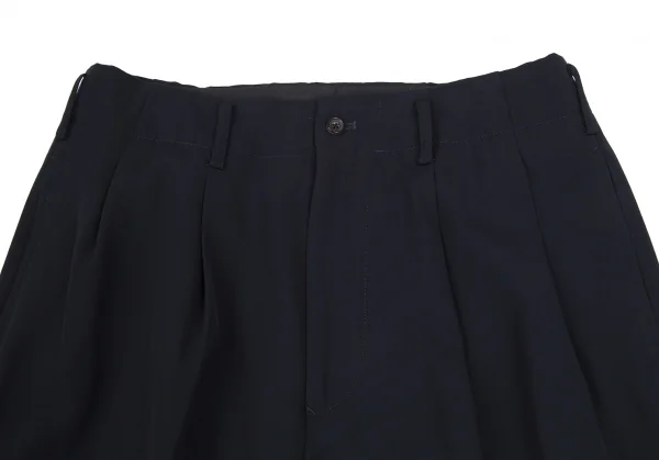 Yohji Yamamoto POUR HOMME Wool Gabardine Tapered Pants K-128998_002