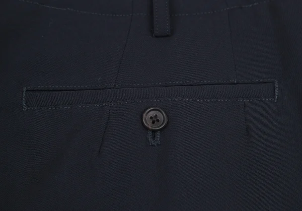 Yohji Yamamoto POUR HOMME Wool Gabardine Tapered Pants K-128998_009