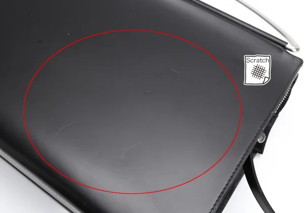 イザックY'SACCS 2WAYメタルハンドルショルダーバッグ 黒 K-129012_010
