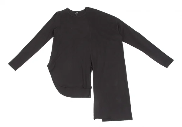 Y's Cotton Asymmetry T Shirt K-129037_002