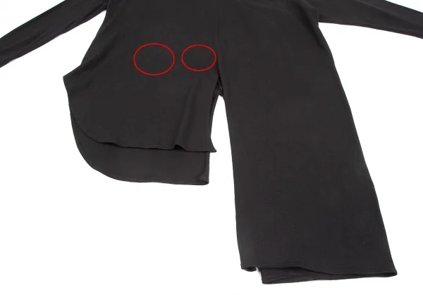 Y's Cotton Asymmetry T Shirt K-129037_013