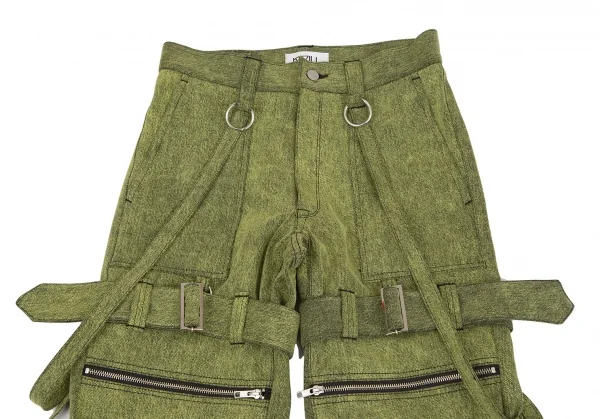 美品】KIDILL/キディル フランネル サルエル パンツ タック