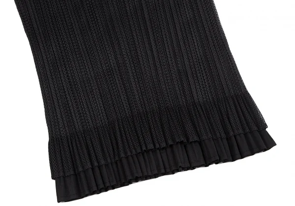 PLEATS PLEASE Mesh Layered Tank Top & Skirt K-129091_006