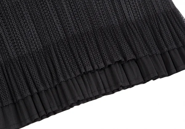 PLEATS PLEASE Mesh Layered Tank Top & Skirt K-129091_007