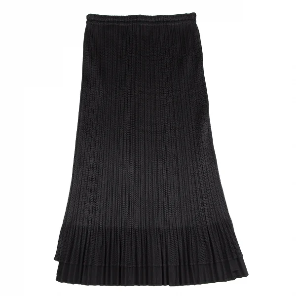 PLEATS PLEASE Mesh Layered Tank Top & Skirt K-129091_018