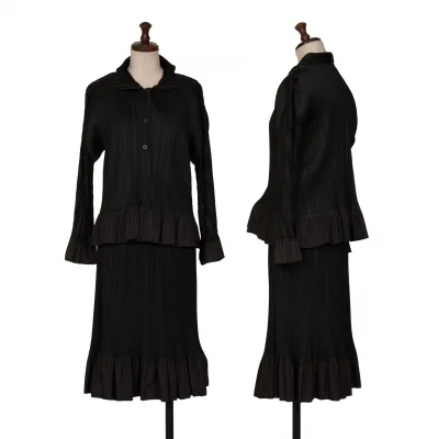 PLEATS PLEASE Switching Shirt & Skirt