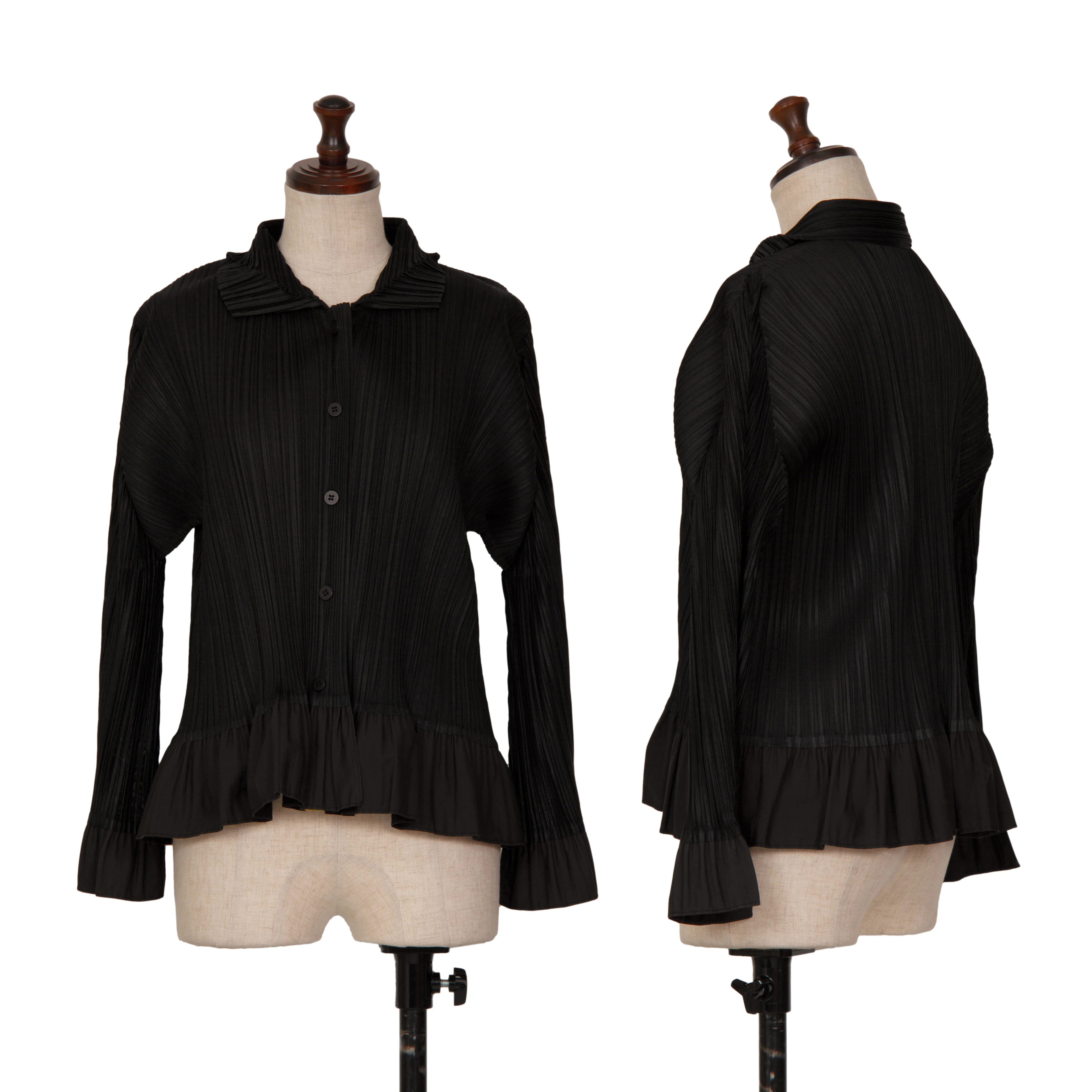 PLEATS PLEASE プリーツプリーズ 長袖 黒色 サイズ3 日本製
