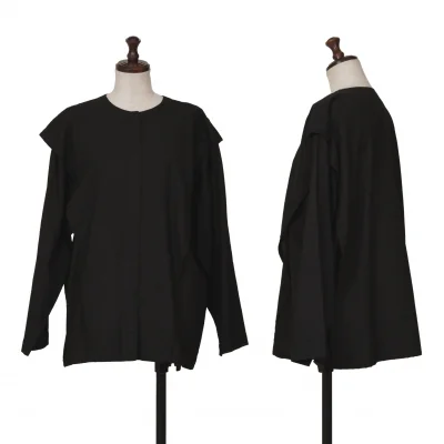 ISSEY MIYAKE Cotton Switching Design Blouse