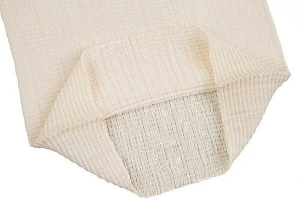 イッセイミヤケISSEY MIYAKE PLEATS (T.) ストレッチプリーツハイネックカットソー クリーム3 K-129129_010