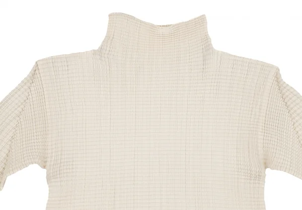 ISSEY MIYAKE イッセイミヤケ プリーツ ハイネック カットソー イッセイミヤケISSEY MIYAKE PLEATS (T.) ストレッチプリーツ