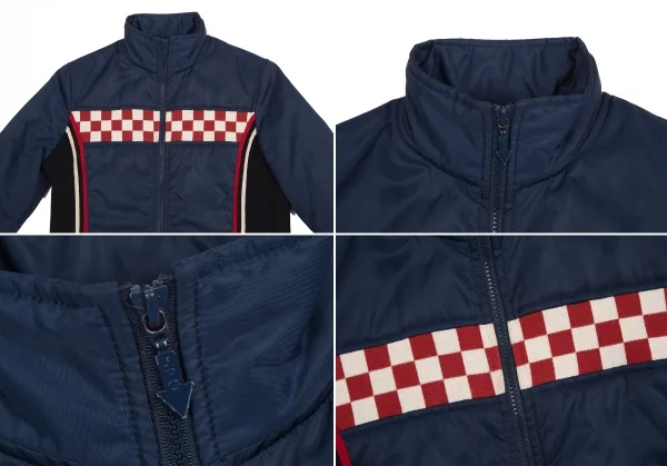 JPG by GAULTIER Check Switching Nylon Jacket K-129186_003