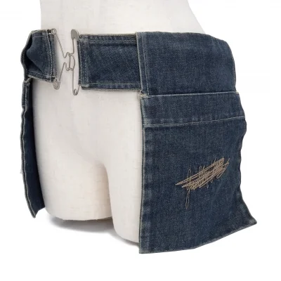 Jean-Paul GAULTIER Pocket Denim Waist Bag