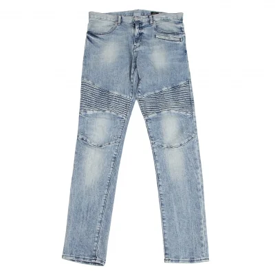 ARMANI EXCHANGE Washed Biker Jeans