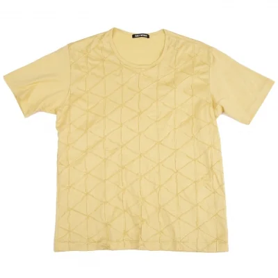 ISSEY MIYAKE Cotton Front Pleated T Shirt