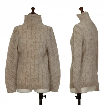 Unbranded Cable Pattern Pleated Top