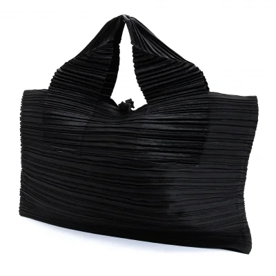 ISSEY MIYAKE Pleated Mini Tote Bag