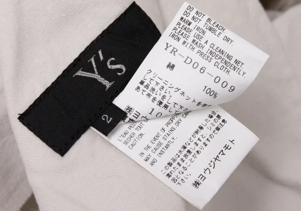 Y's Pilling Cotton Stitch Shirt Coat K-129310_019