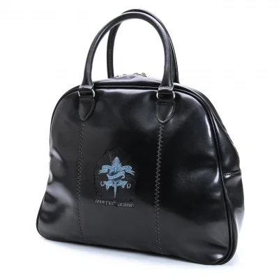 Jean-Paul GAULTIER Tattoo Logo Emboss Hand Bag