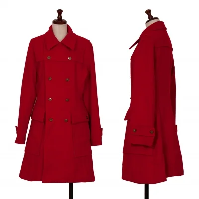 Jean Paul GAULTIER PARIS Wool Metal BUtton Coat