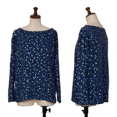 zucca Metallic Dot Printed T Shirt