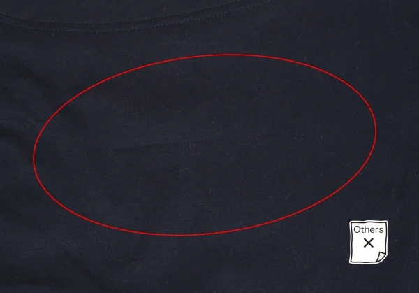 ツモリチサトTSUMORI CHISATO フラワーイラストパイピングカットソー 紺2 K-129392_011