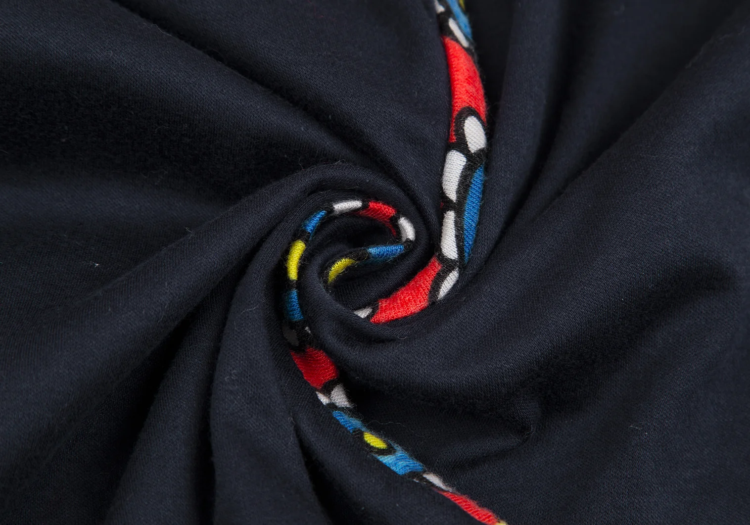 kazumori様 TSUMORI CHISATO Floral Illustration Piping T Shirt Navy 2 (K