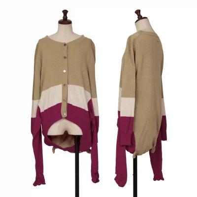 mercibeaucoup Double Sleeve Design Cardigan