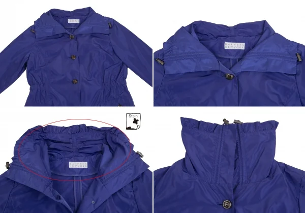 BARNEYS NEW YORK Poly Waist Shirring Coat K-129397_003