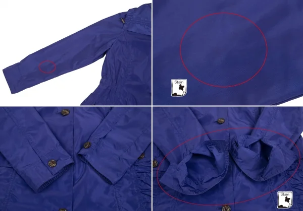 BARNEYS NEW YORK Poly Waist Shirring Coat K-129397_006