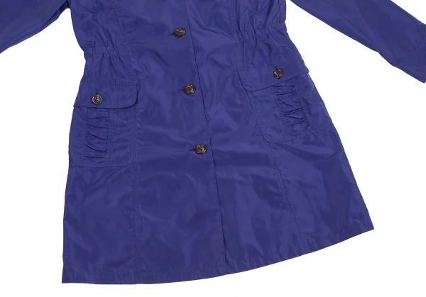 BARNEYS NEW YORK Poly Waist Shirring Coat K-129397_007