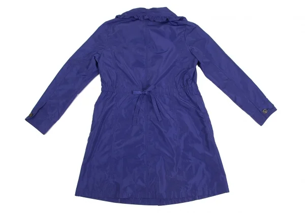 BARNEYS NEW YORK Poly Waist Shirring Coat K-129397_012