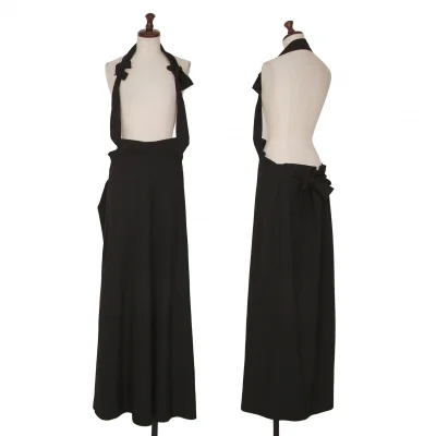 Y's Wool Gabardine Strap Dress