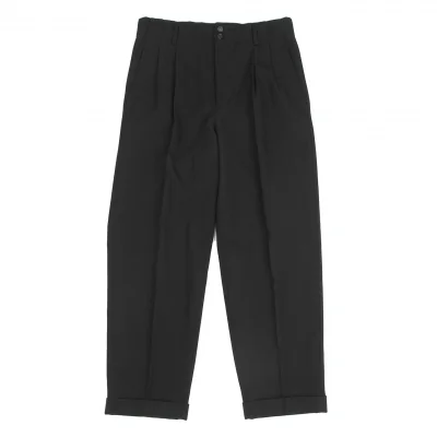 robe de chambre COMME des GARCONS Wool Hem Double Pants