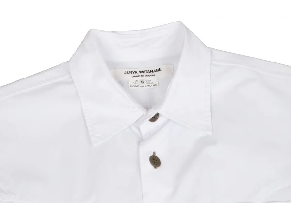 JUNYA WATANABE COMME des GARCONS Belted Pocket Shirt Dress K-129482_005