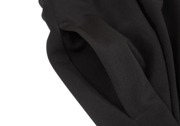 HIROKO KOSHINO Hem Zipper Dropped Crotch Pants K-129509_004