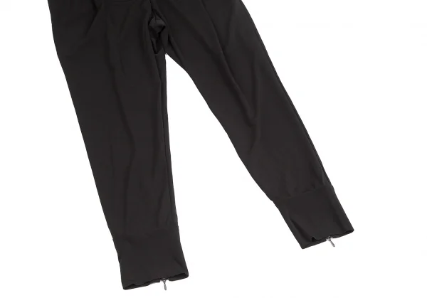 HIROKO KOSHINO Hem Zipper Dropped Crotch Pants K-129509_005