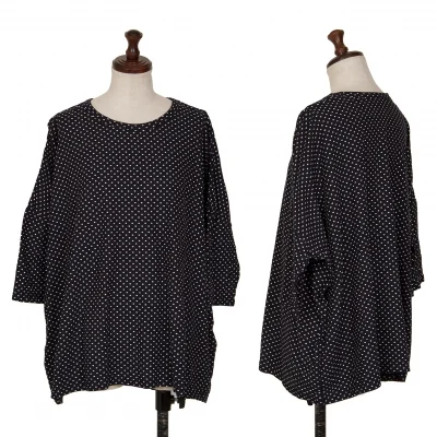 Y's Dot Printed Wide T Shirt