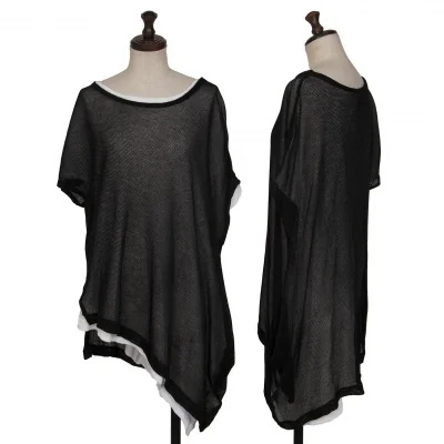 Y's Mesh Layered Sleeveless Shirt