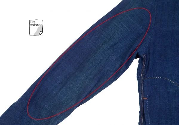 45rpm 45R 藍染スタンドカラーシャツジャケット 紺3 K-129524_011