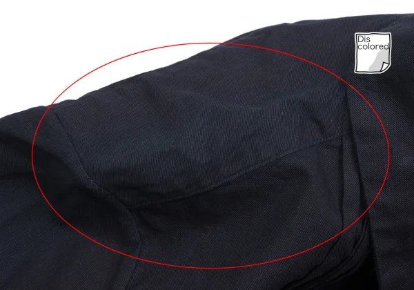 45R Indigo Dyeing Tuck Design Long Sleeve Shirt K-129528_004