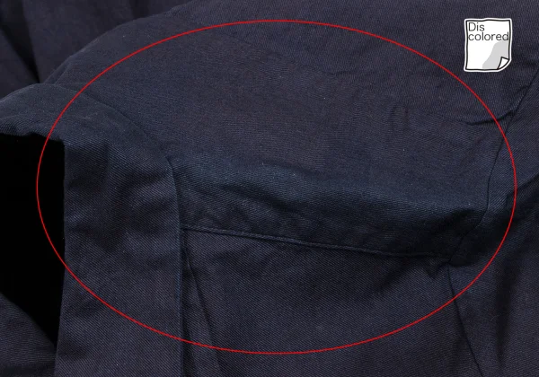 45R Indigo Dyeing Tuck Design Long Sleeve Shirt K-129528_005