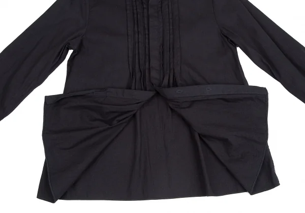 45R Indigo Dyeing Tuck Design Long Sleeve Shirt K-129528_013