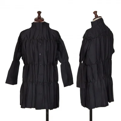 ISSEY MIYAKE A.POC INSIDE Poly Linen Gather Pleats Shirt
