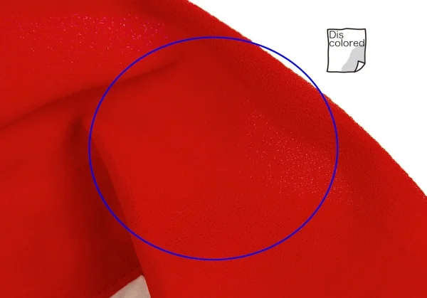 コムデギャルソンCOMME des GARCONSポリシフォンシースルーモーニングジャケット 赤M K-129582_007