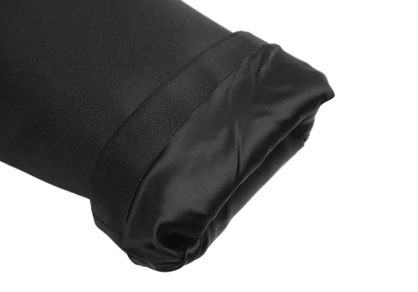 コムデギャルソンCOMME des GARCONS モチーフ装飾片袖メッシュトップス 黒S位 K-129584_007