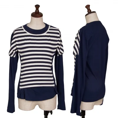 COMME des GARCONS Stripe Pasted T Shirt